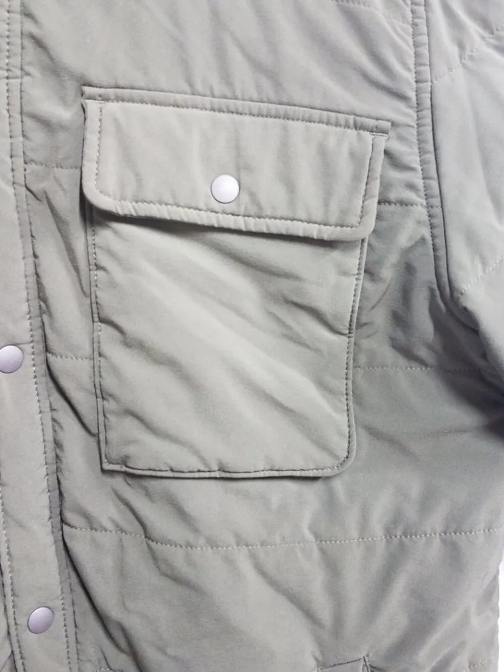 J.Crew Eco Nordic Shirt Jacket with PrimaLoft® Green Mens Medium Insulated BB040